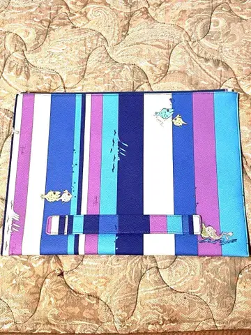 EMILIO PUCCI 물고기 패턴 클러치백 iPad 태블릿 케이스