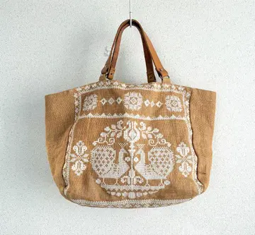 STAR MELA 헴프 백 헴프 자수 토트백 마라이카 티티카카