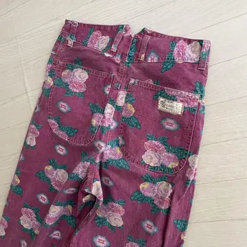 Vintage 꽃무늬 팬츠