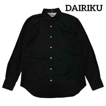 DAIRIKU 다이리쿠 드레스 L-S 셔츠 블랙 남성용 M