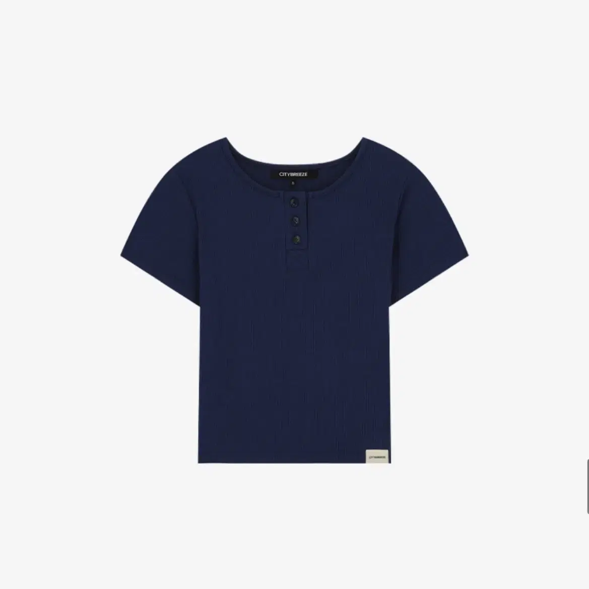 Tシャツ・カットソー citybreeze CUTOUT LINEN LAYERED T-SHIRT_SKY BLUE CITY BREEZE | 시티브리즈 City Breeze Cutout Linen Layered T