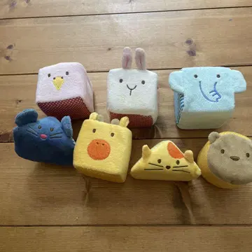 동물형 봉제 인형 세트
