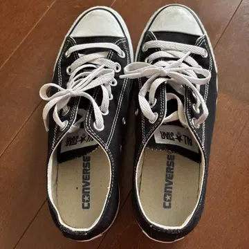 CONVERSE ALL STAR 블랙 스니커즈