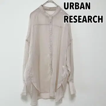 URBAN RESEARCH 어반 리서치 긴팔 블라우스 베이지