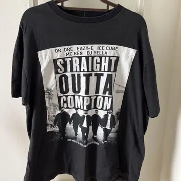 N.W.A. STRAIGHT OUTTA COMPTON 티셔츠 XL