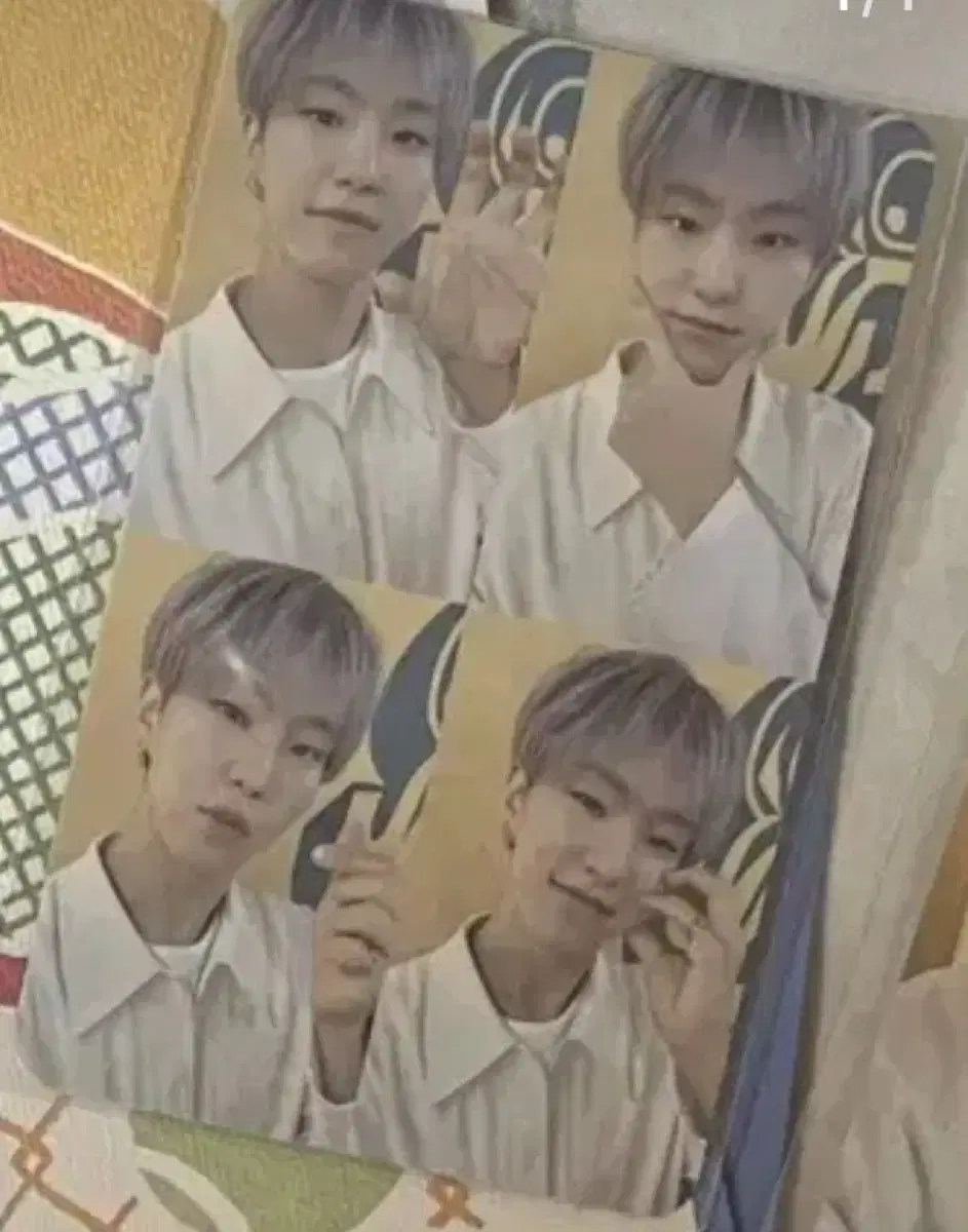 세븐틴 호시 헹가래 넷 포카 세트