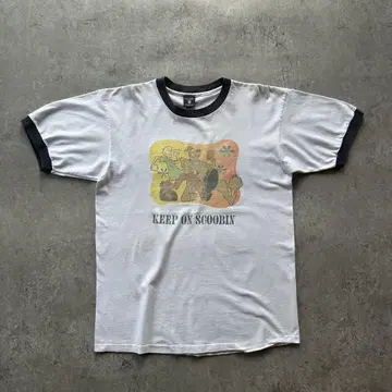 90s 스쿠비 두 링거 티셔츠 USA제 2XL 로버트 크럼