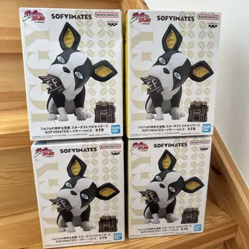 죠죠 SOFVIMATES 이기 vol.2 피규어 4개 세트