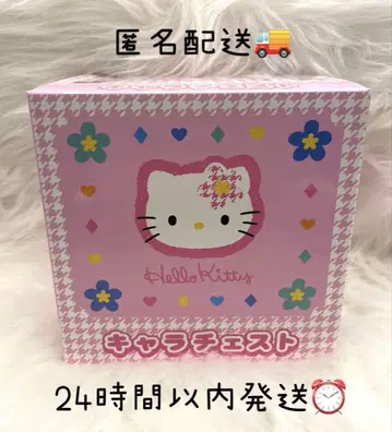 미개봉 새상품 키티 캐릭터 가슴 카오하나 소품함