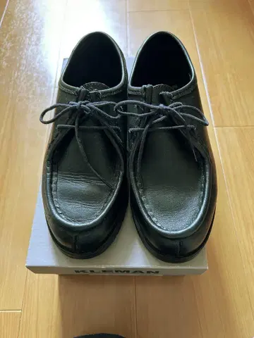 KLEMAN 클레만 파드레 36 블랙 검정 천연 가죽 신발
