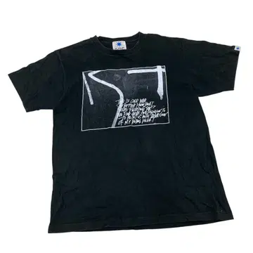 C418-31 GDC 지디씨 티셔츠 남성용 L 블랙