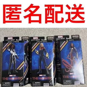 MARVEL 레전드 캡틴 마블 모니카 람보 미즈 마블 3종 세트