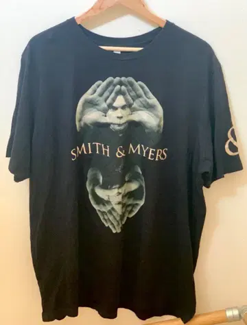 SMITH & MYERS BAND 밴 티셔츠 서양 POP 락 밴드