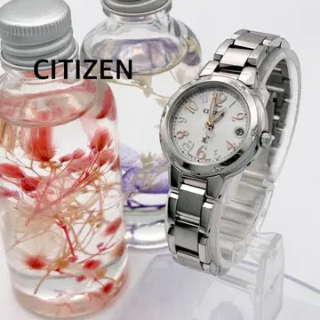 작동 손목시계 CITIZEN xC 시티즌 크로스 시 전파 솔라 A08