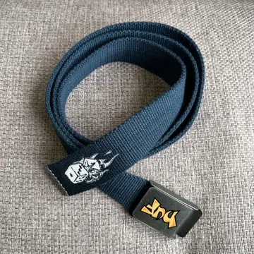 HUF 네이비 나일론 벨트