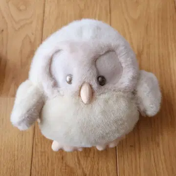 HIROKUN HOUSE 화이트 올빼미 봉제 인형 히로쿤 하우스