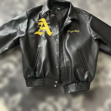 AFGK a few good kids 바시티 자켓 블랙 선착순