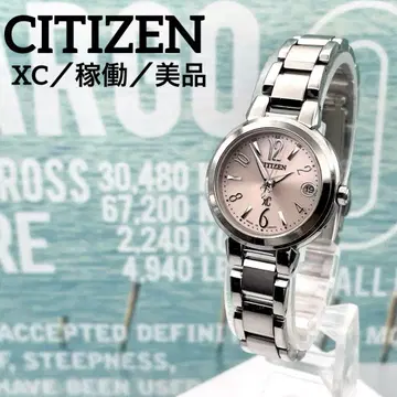 CITIZEN 시티즌 시계 여성용 크로스 씨 XC 전파 솔라