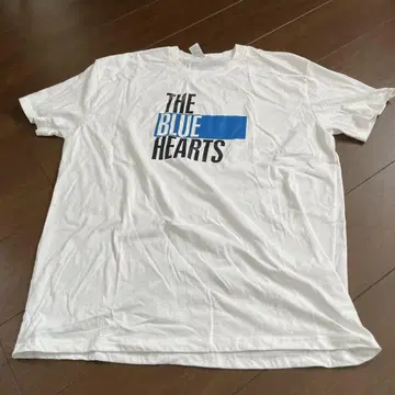 THE BLUE HEARTS 티셔츠 화이트