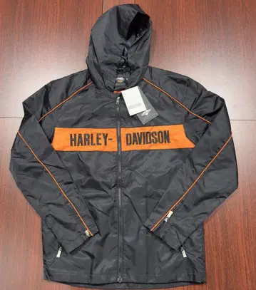 HARLEY-DAVIDSON 후드 부착 나일론 자켓 S 사이즈