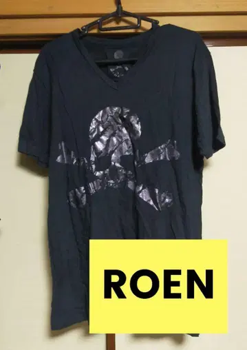 Roen 스컬 프린트 티셔츠 로엔