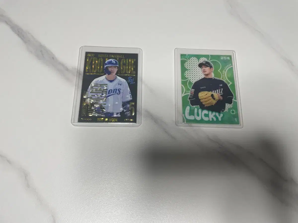 kbo 크보 카드 삼성 라이온즈,kt 위즈 판매 고영표 럭키구자욱패러렐