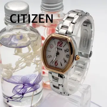 작동 손목시계 CITIZEN Wicca 시티즌 전파 솔라 데이트 A11