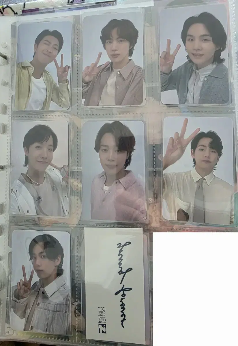 2023&2024 bts festa 포카 일괄