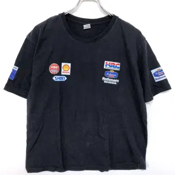 HRC HONDA Rothmans Racing 모터 스포츠 티셔츠