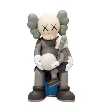 KAWS 홀리데이 태국 비닐 피규어 브라운