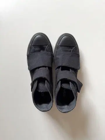 컨버스 하이컷 빅 벨트 블랙
