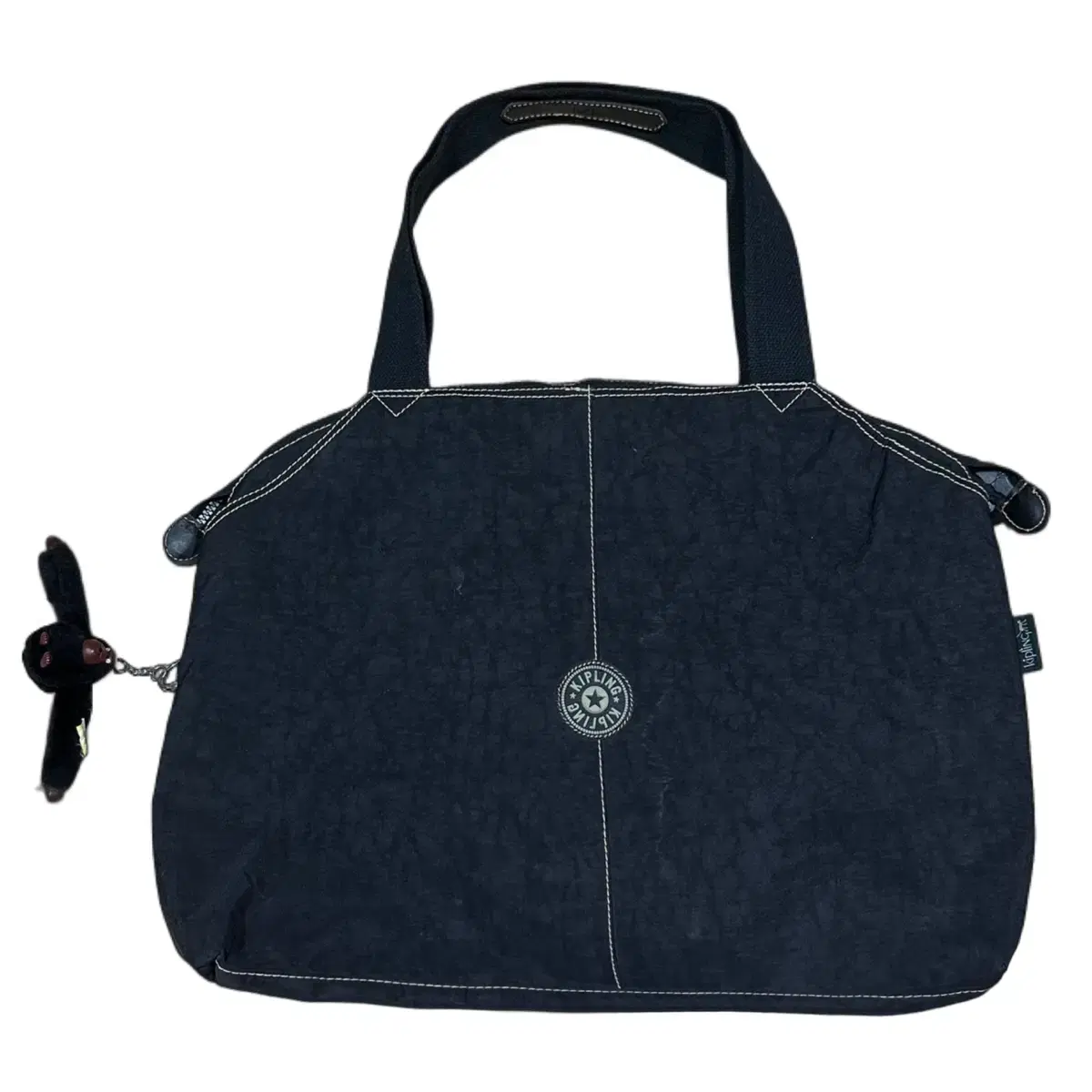 Kipling 키플링 보부상 블랙 토트백 숄더백 탄탄원단 가방