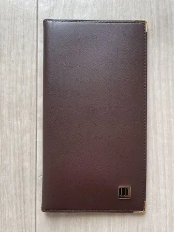 미사용 새상품 dunhill 다크 브라운 장지갑