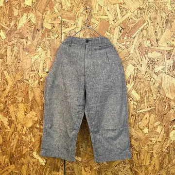 URBAN RESEARCH DOORS 캐주얼 팬츠 7부 기장 블루