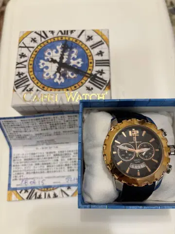 CAPRI WATCH 손목시계 골드/블랙