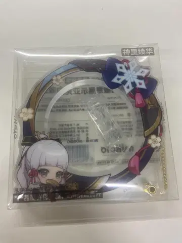 원신 카미사토 아야카 배치 케이스 캔뱃지 수납 아크릴