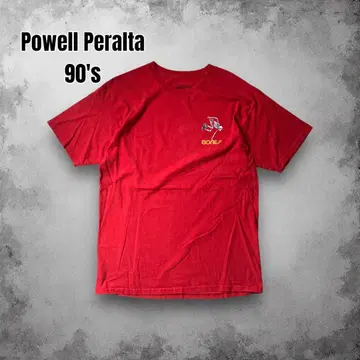80년대 복각 PowellPeralta 그래픽 T 스케이트보드 Bones