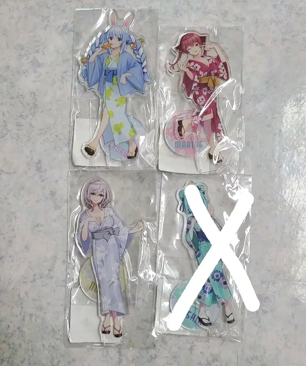 Hololive 3rd Generation Rakuspa Paradise Bath Marin Pekora Noel Acrylic Stand