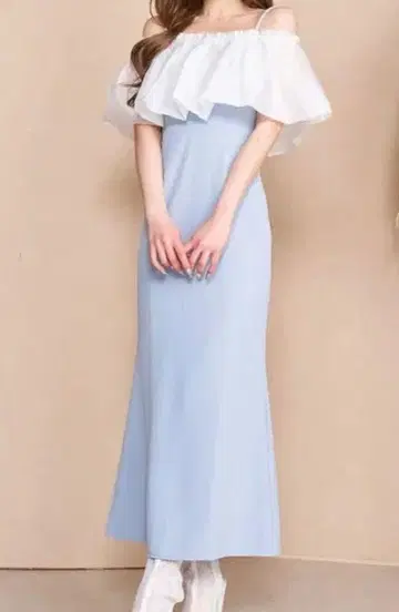 Darich 시어 2WAY 롱 드레스