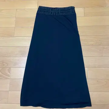 비비안 탐 새상품 펀칭 롱 타이트 스커트 빈티지