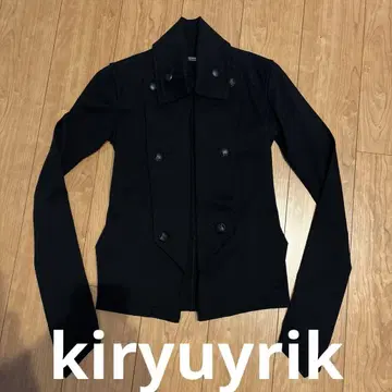 kiryuyrik 키류키류 나폴레옹 자켓 S 블랙 검정