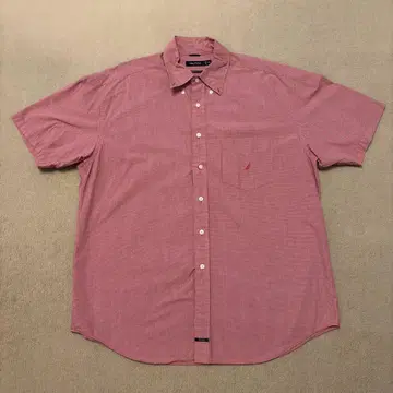 NAUTICA 노티카 셔츠 반팔 셔츠 체크 셔츠