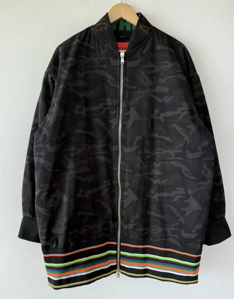 Raf Simons x Sterling Ruby 14aw Camo Bomber Jacket