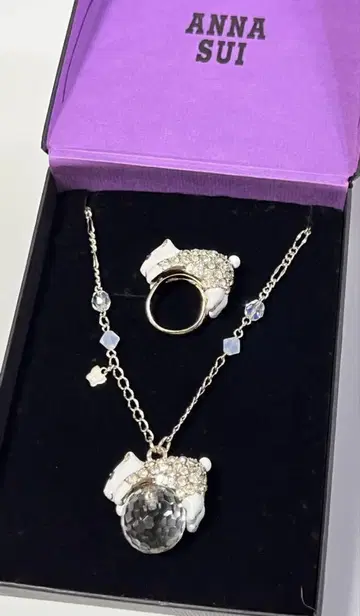 ANNA SUI 안나수이 목걸이 반지 세트 가격 인하