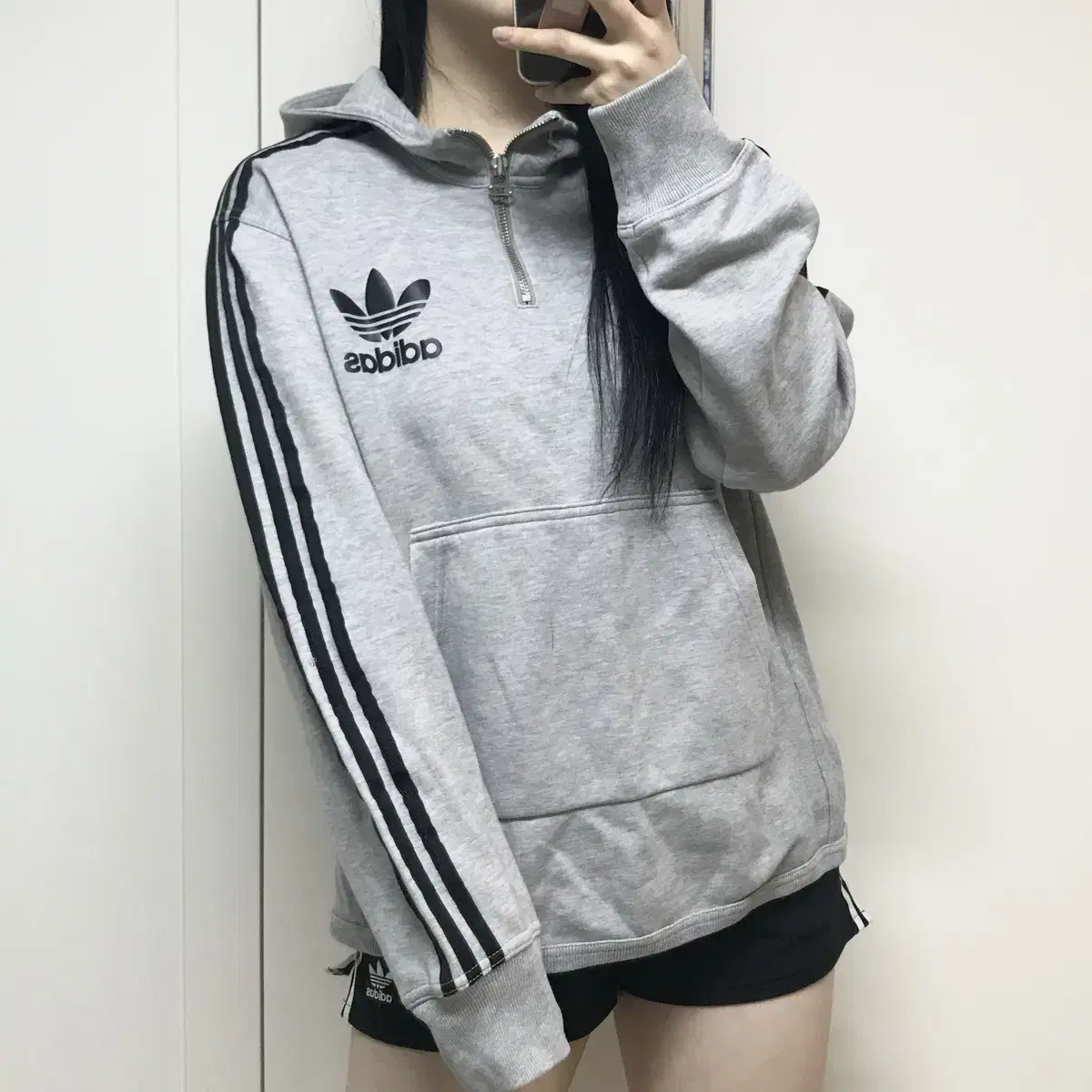 아디다스 파이어버드 후드티 100