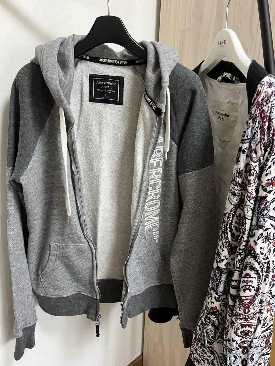 Abecrombie & Fitch Hooded Zip-Up