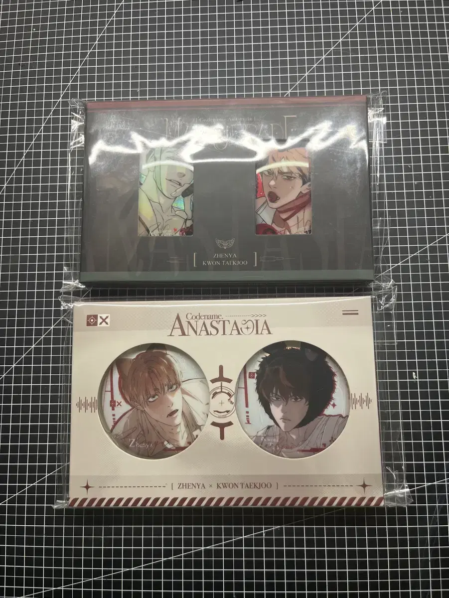 Codename Anastasia Zenia Takzu Can Badge