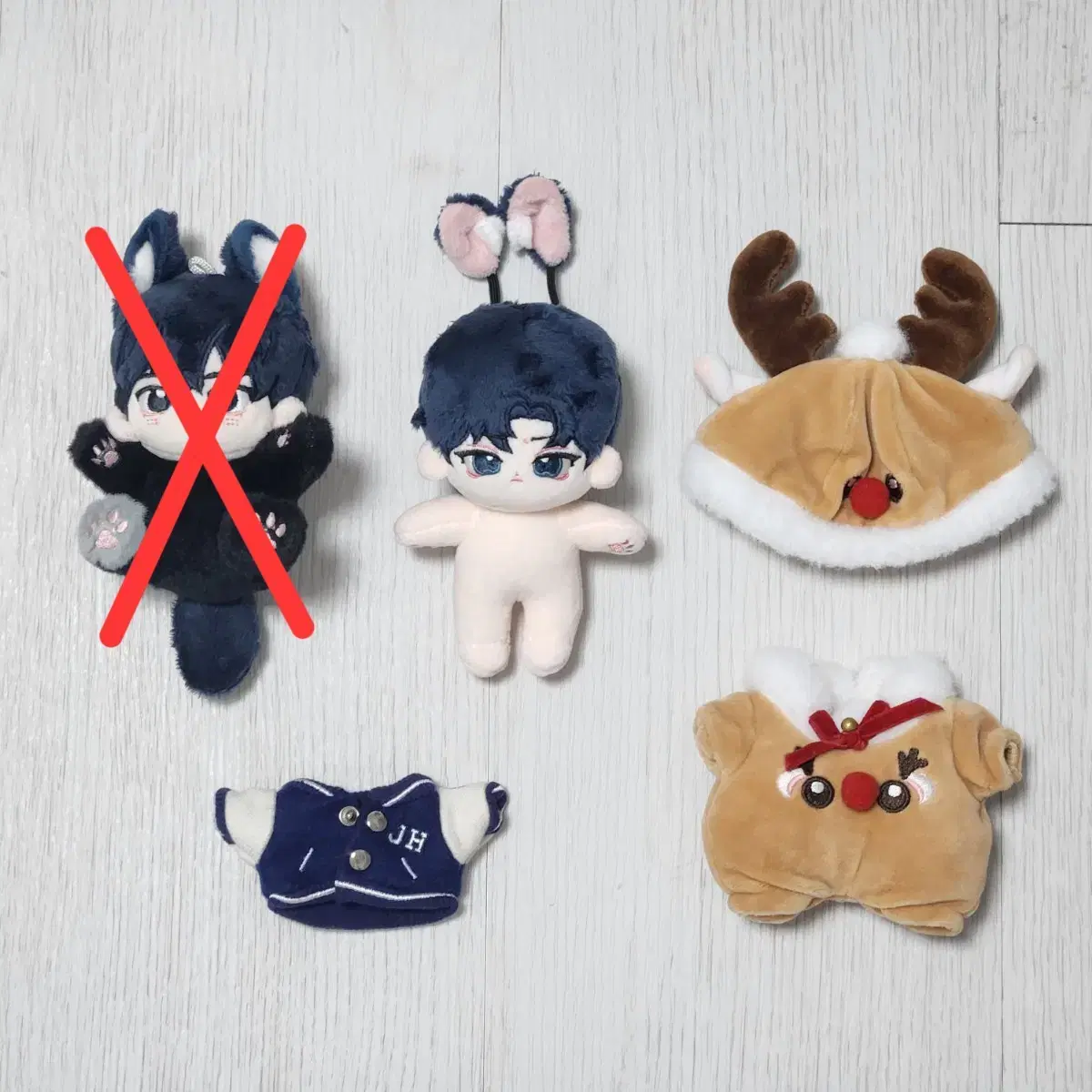 가비지타임 인형 갑타 박병찬 성준수 10cm 15cm 인형옷 뀨쭌수 솜