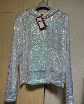 MASU SEQUINS HOODIE 46 스팽글