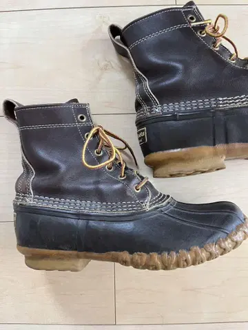 80s L.L.Bean 빈 부츠 브라운 USA제